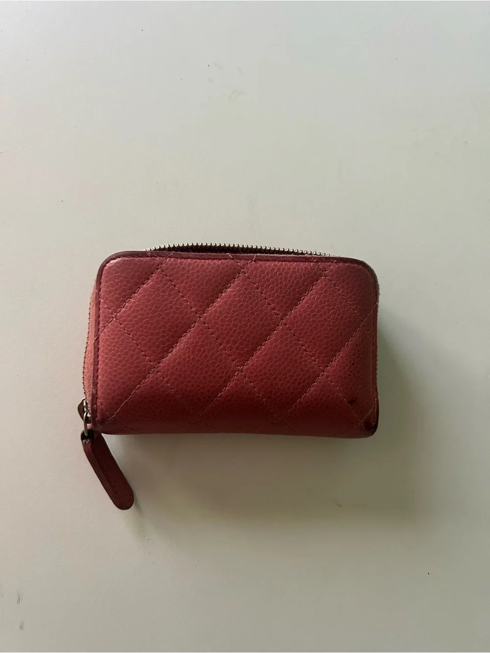 CHANEL card rose slots